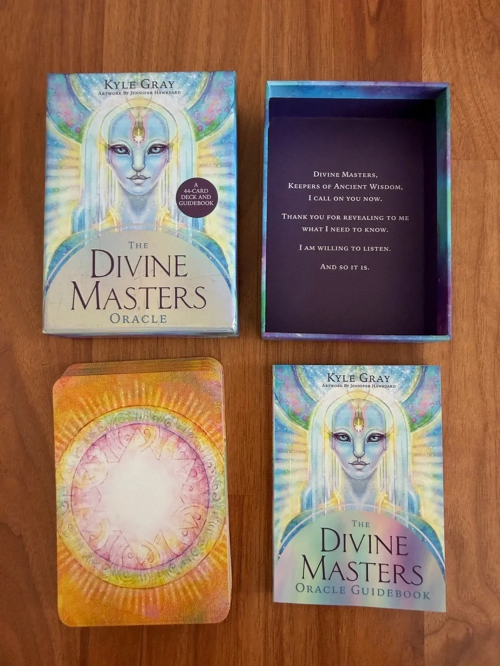 ❤️ The Divine Masters Oracle Card Deck by Kyle Gray New in Box